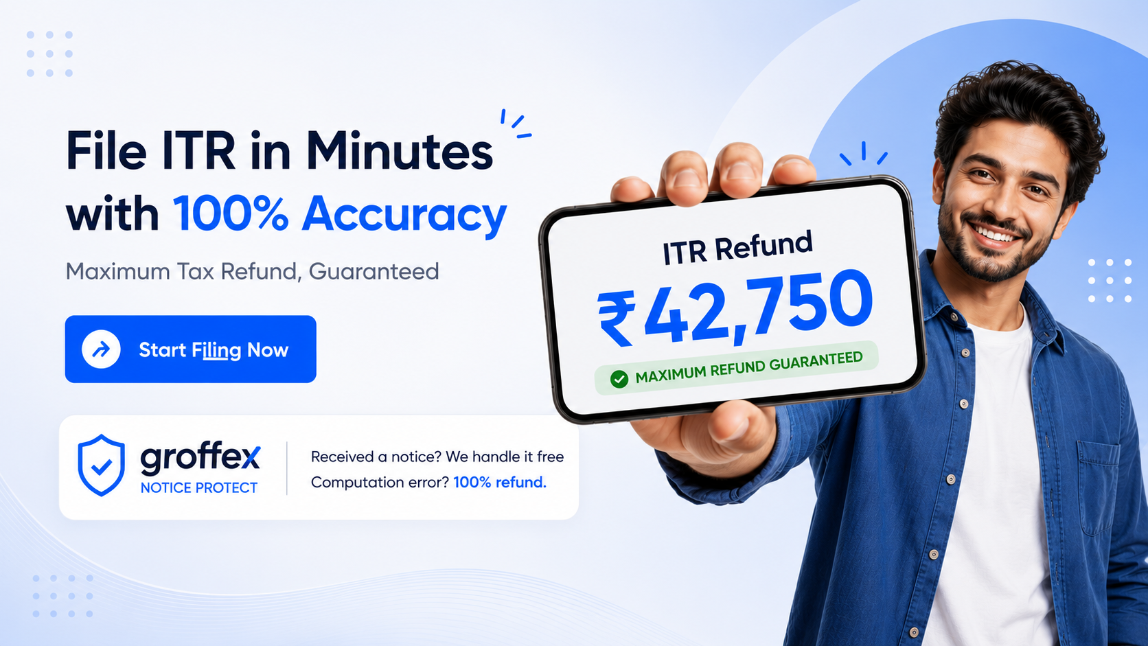 File Your ITR in Minutes